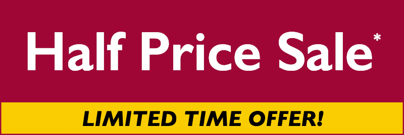 sale now on