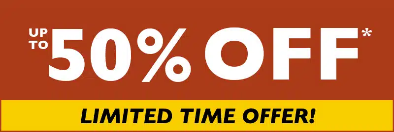 50% Off Offer
