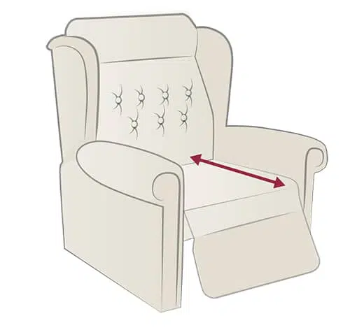 seat depth seat depth